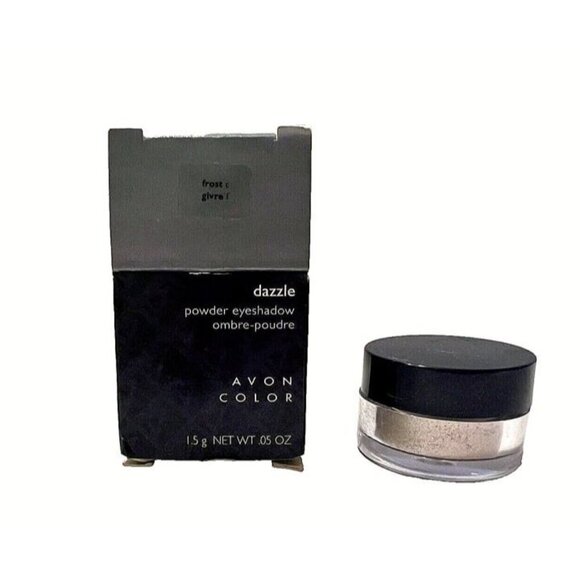 AVON COLOR Powder Eyeshadow Ombre-Poudre 2005 DAZZLE FROST Givre WE0056 New 1.5g - Picture 1 of 5